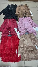 Sukienki dzieci (4-14LAT/6szt)