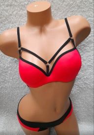 Strój kąpielowy dwuczęściowy damskie (38-44/4kpt)