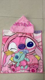 Dziecięce okrycie plażowe z kapturem (120x60/12szt)