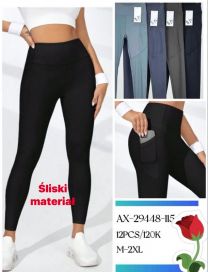 Spodnie legginsy damskie (M-2XL/12szt)