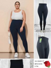 PLUS_Spodnie legginsy damskie (2-7XL/12szt)