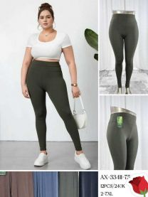 PLUS_Spodnie legginsy damskie (2-7XL/12szt)