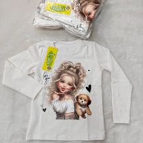 Bluzka dziewczęca (104-146/8szt)