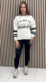 Bluzy bez kapturem Turecka (S-XL/4szt)