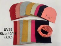 Komplet Czapki Dziecięce (40-52/10kpt)