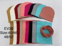 Komplet Czapki Dziecięce (40-52/10kpt)