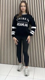 Bluzy bez kapturem Turecka (S-XL/4szt)