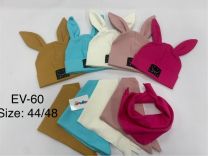 Komplet Czapki Dziecięce (44-48/10kpt)