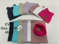 Komplet Czapki Dziecięce (44-52/10kpt)