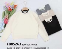 Swetry damskie (S-L/10szt)