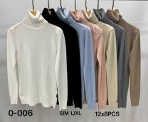 Swetry damskie (S-XL/12szt)