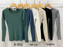 Swetry damskie (S-XL/12szt)