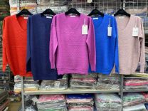 Swetry damskie (XL-3XL/12szt)