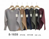 Swetry damskie (S-XL/8szt)