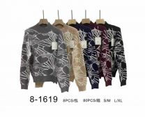 Swetry damskie (S-XL/12szt)