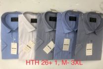 Koszula męska krótki rękaw Turecka (M-3XL/30szt)