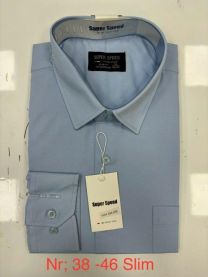 Koszula męska Dugi Rękaw Turecka (38-46/15szt)