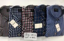 Koszula męska krótki rękaw Turecka (3XL-8XL/20zt)