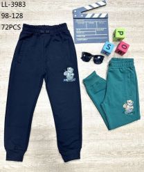 Spodnie dresowe chłopięce (98-128/12szt)