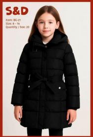 Kurtka dziewczynka (8-16LAT/10szt)