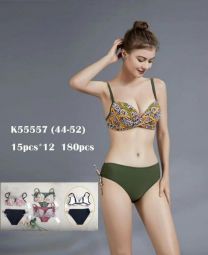 Strój kąpielowy dwuczęściowy damskie (44-52/8kpt)