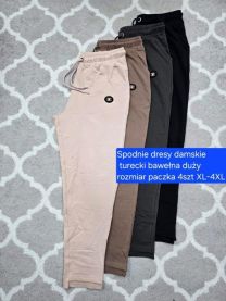Spodnie Dresowe Turecka (XL-4XL/4szt)