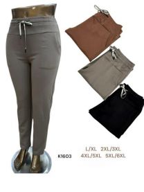 PLUS_Spodnie damskie (L-6XL/12szt)