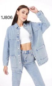 Kurtka jeansowa damska (XS-XL/10szt)