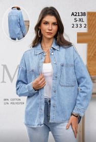 Komplet jeansowa damska (S-XL/10kompletów)