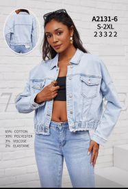 Komplet jeansowa damska (S-2XL/12kompletów)