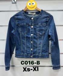 Kurtka jeansowa damska (XS-XL/10szt)