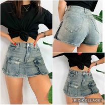 Spódnica z Szorty Jeans damskie (XS-XL/10szt)