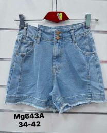 Spodenki jeans damskie (34-42/10szt)