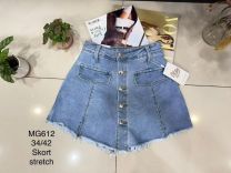 Spódnica z Szorty Jeans damskie (34-42/10szt)