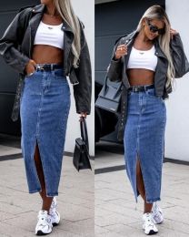 Spódnica jeansy damskie (34-42/10szt)