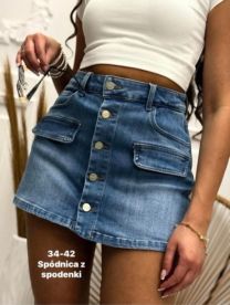 Spódnica z Szorty jeans damskie (34-42/10szt)