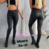 Spodnie ekoskóra damskie (XS-XL/10szt)