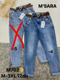 Spodnie Jeans damskie (M-3XL/12Szt)