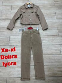 Komplet jeansowa damska (XS-XL/10kpt)