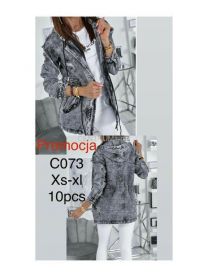 Kurtka jeansowa damska (XS-XL/10szt)
