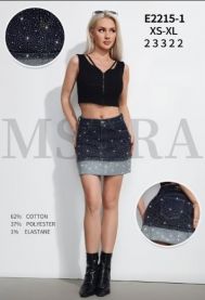 Spódnica jeansy damskie (XS-XL/12szt)