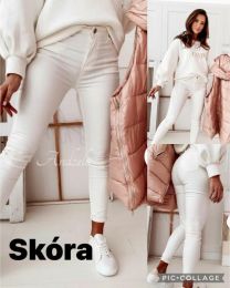 Spodnie ekoskóra damskie (34-42/10szt)