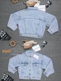 Kurtka jeansowa damska (XS-XL/10szt)