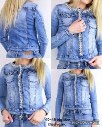 Kurtka jeansowa damska (40-48/10szt)
