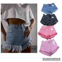 Szorty jeans damskie (34-42/10szt)