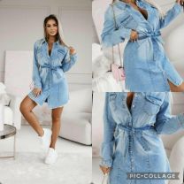 Sukienki jeans damskie (XS-XL/10szt)