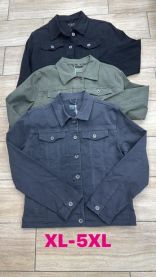 Kurtka jeansowa damska (XL-5XL/10szt)