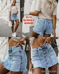 Spódnica z Szorty jeans damskie (34-42/10szt)