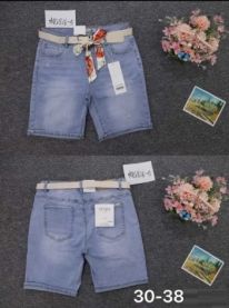 Spodenki jeans damskie (30-38/10szt)