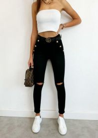 Spodnie Jeans damskie (XS-XL/12szt)